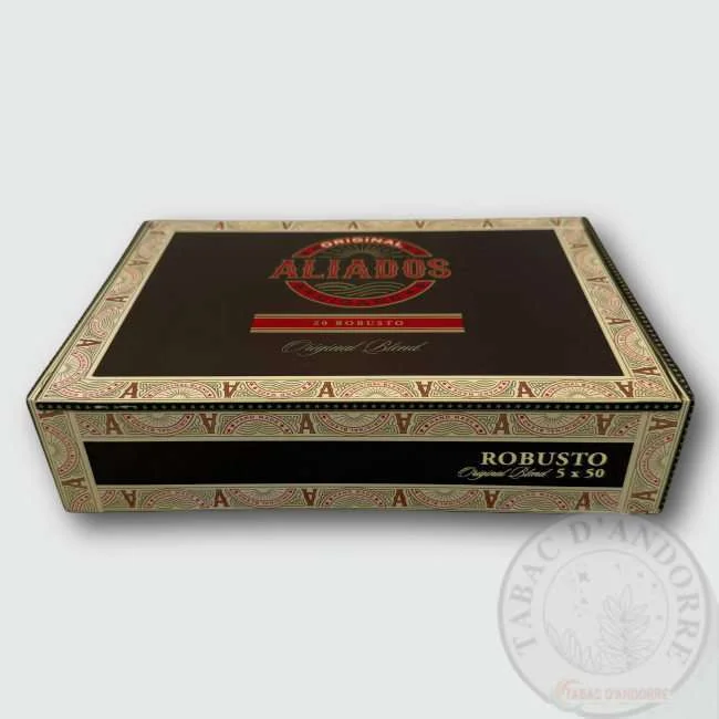 Aliados Original Blend – Robusto C/20 — cigare à l'unité ou en boîte