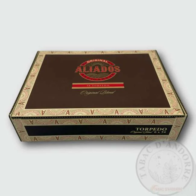 Aliados Original Blend – Torpedo C/20 — cigare à l'unité ou en boîte