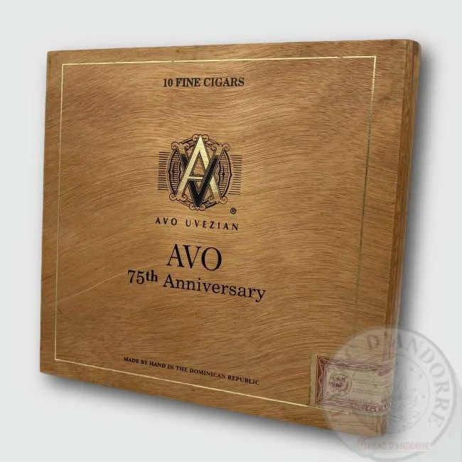 AVO – 75th Anniversary C/10 VINTAGE 2001 — cigare à l'unité ou en boîte