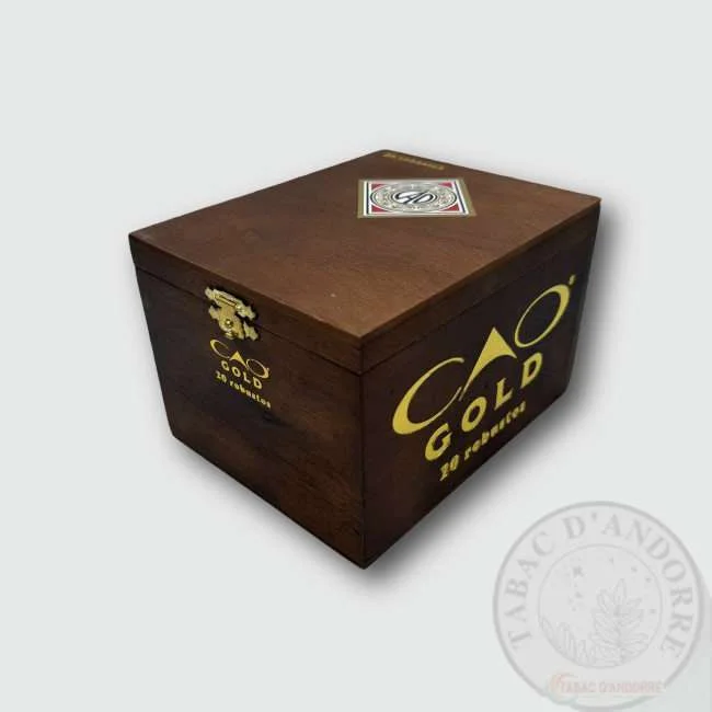 CAO Gold – Robustos C/20 — cigare à l'unité ou en boîte
