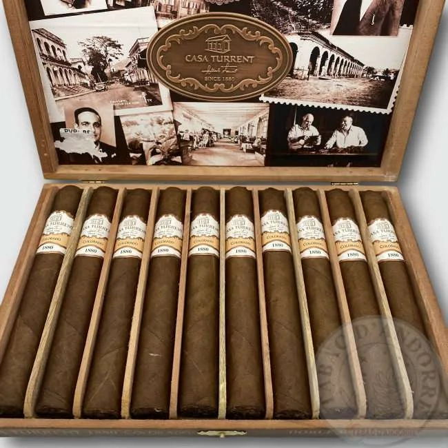Casa Turrent 1880 – Doble Robusto Colorado C/10 — cigare à l'unité ou en boîte