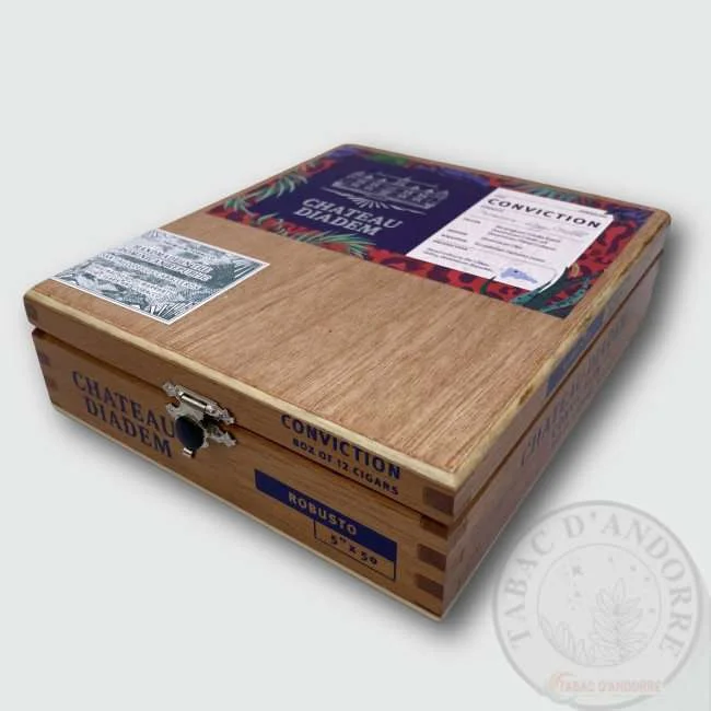 Château Diadem Conviction – Robusto C/12 — cigare à l'unité ou en boîte
