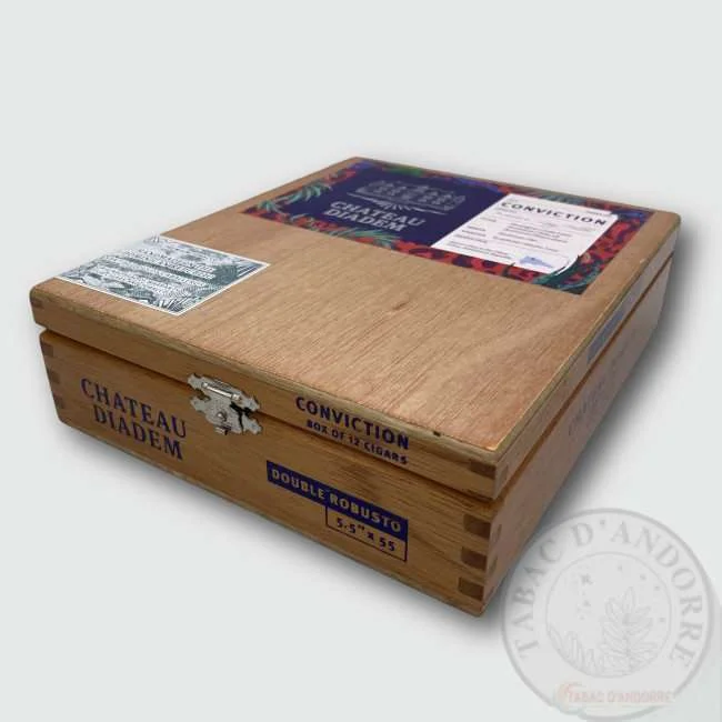 Chateau Diadem Conviction – Double Robusto C/12 — cigare à l'unité ou en boîte