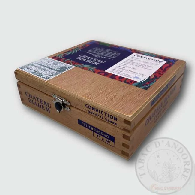 Chateau Diadem Conviction – Petit Belicoso C/12 — cigare à l'unité ou en boîte