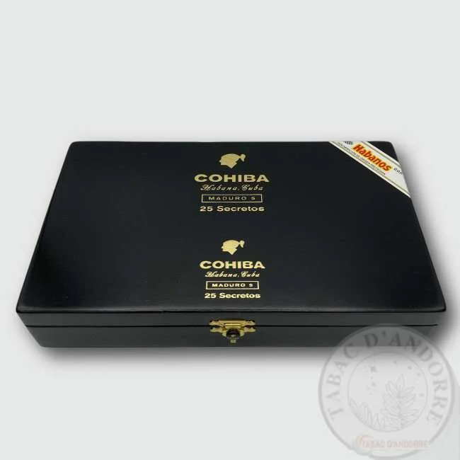 Cohiba Maduro 5 – Secretos C/25 — cigare à l'unité ou en boîte