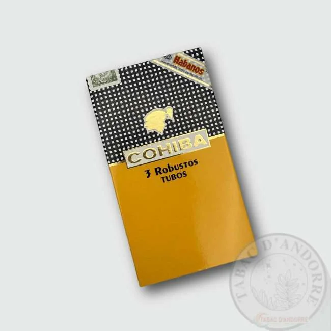Cohiba – Robustos T/A C/3 — cigare à l'unité ou en boîte