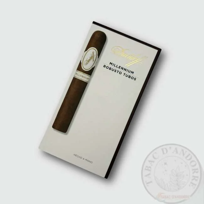 Davidoff Millennium – Robusto Tubos C/3 — cigare à l'unité ou en boîte