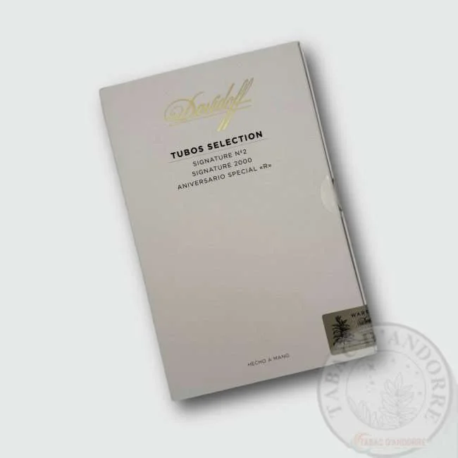 Davidoff – Tubos Selection White C/3 — cigare à l'unité ou en boîte