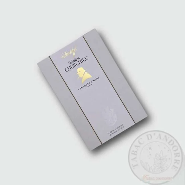 Davidoff Winston Churchill – Robusto C/4 — cigare à l'unité ou en boîte