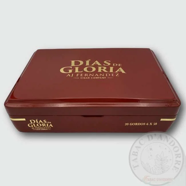 Días de Gloria – AJ Fernadez Toro Box Pressed C/20 — cigare à l'unité ou en boîte