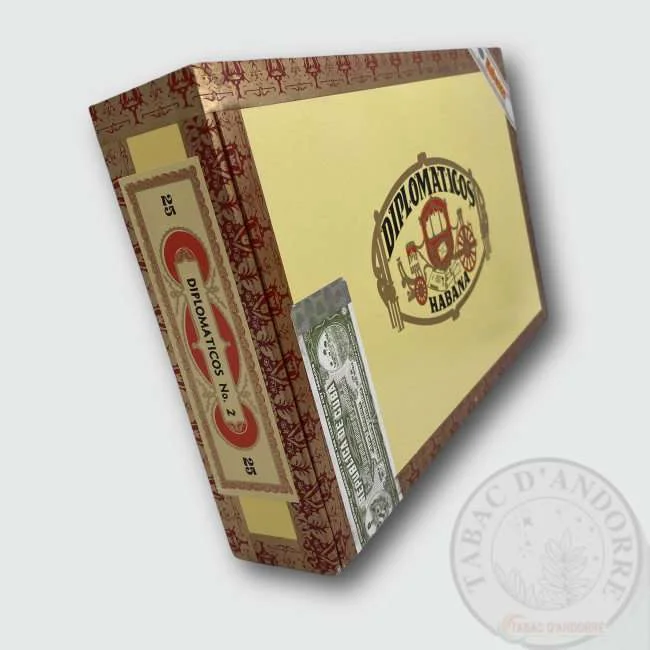 Diplomáticos – Nº2 C/25 — cigare à l'unité ou en boîte