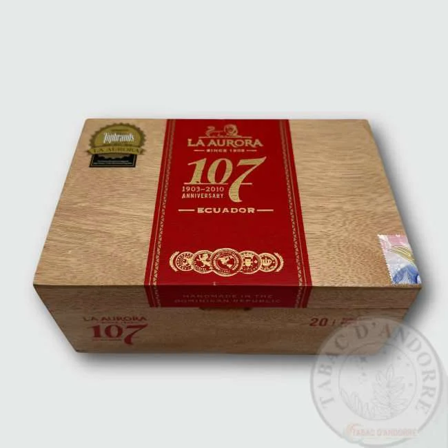 La Aurora 107 Ecuador – Sumo Short Robusto C/20 — cigare à l'unité ou en boîte