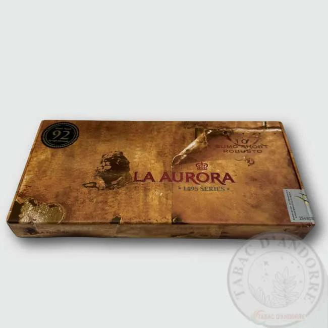 La Aurora – Sumo Short Robusto C/10 — cigare à l'unité ou en boîte