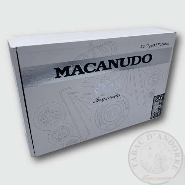 Macanudo Inspirado White – Robusto C/20 — cigare à l'unité ou en boîte