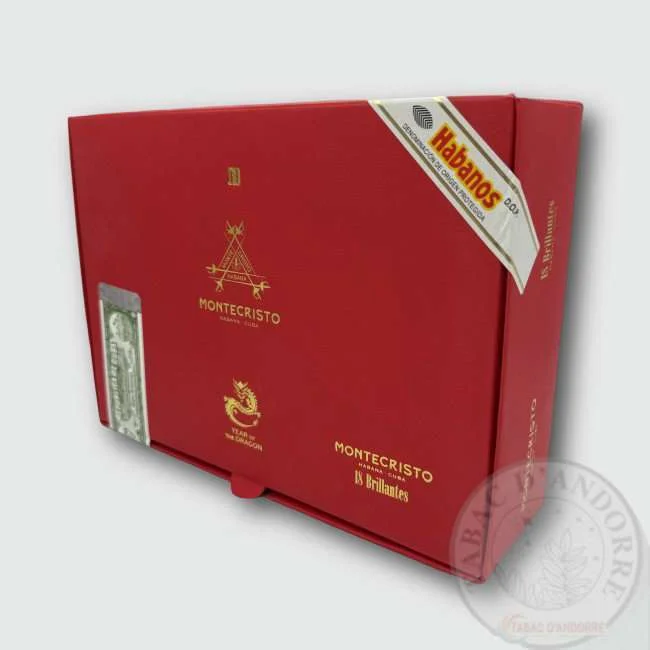 Montecristo – Brillantes Year of the Dragon C/20 — cigare à l'unité ou en boîte