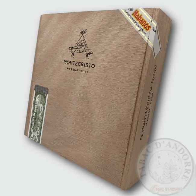 Montecristo – Especial C/25 — cigare à l'unité ou en boîte