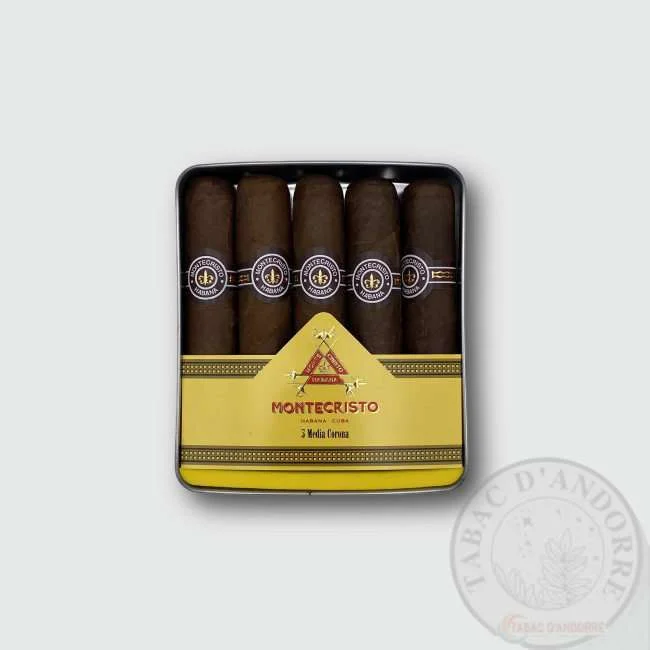Montecristo – Media Corona C/5 — cigare à l'unité ou en boîte