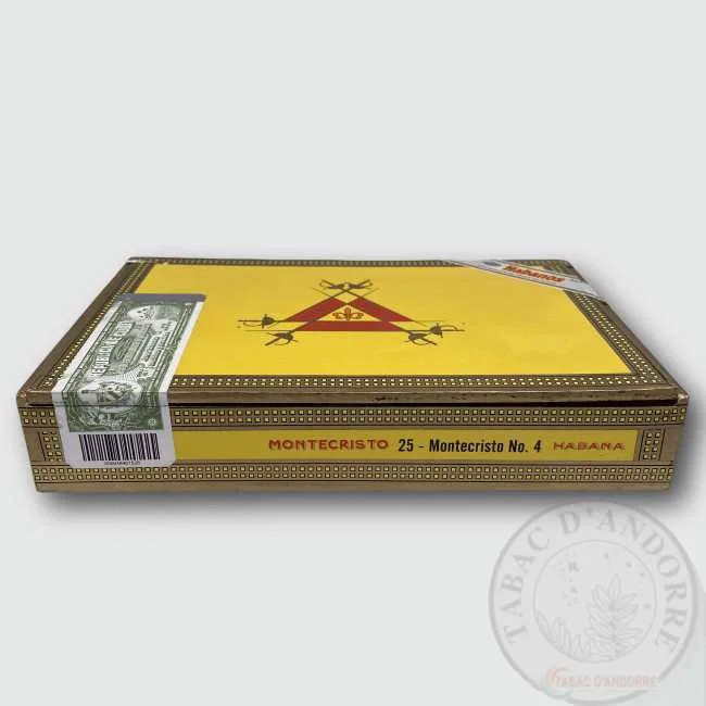 Montecristo – Nº4 C/25 — cigare à l'unité ou en boîte