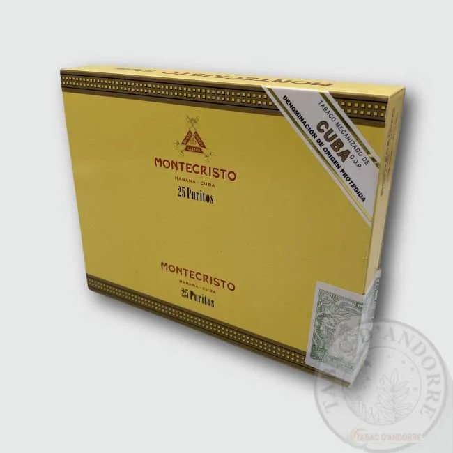 Montecristo – Puritos C/25 — cigare à l'unité ou en boîte