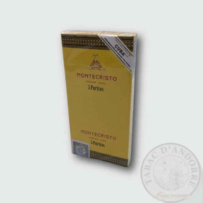Montecristo – Puritos C/5 — cigare à l'unité ou en boîte