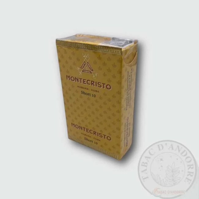 Montecristo – Short C/10 — cigare à l'unité ou en boîte