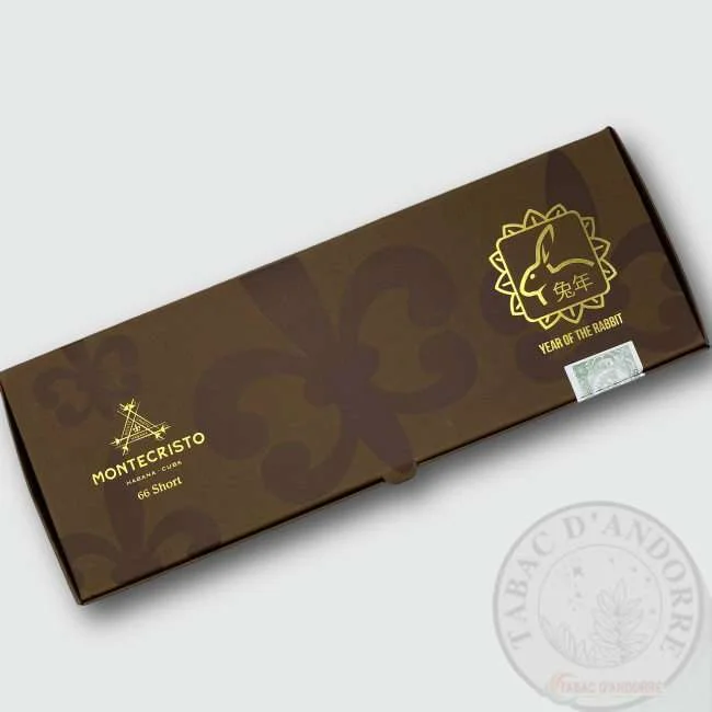 Montecristo – Short Year of the Rabbit C/88 — cigare à l'unité ou en boîte