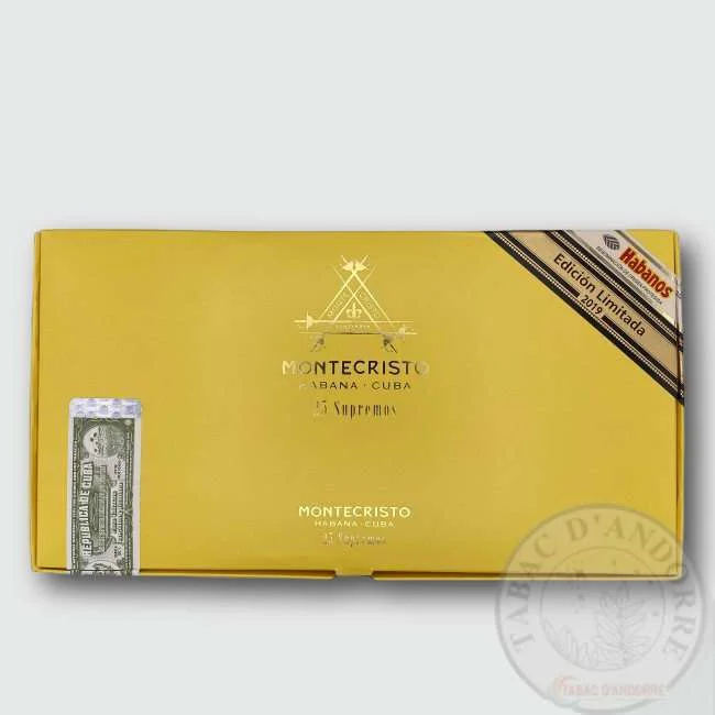 Montecristo – Supremos L.E. 2019 C/25 — cigare à l'unité ou en boîte