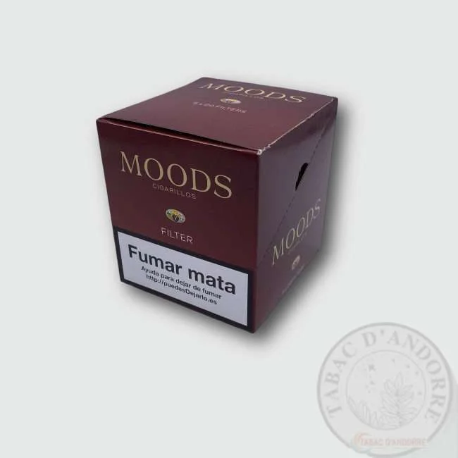 Moods – Filter 5xC/10 — cigare à l'unité ou en boîte