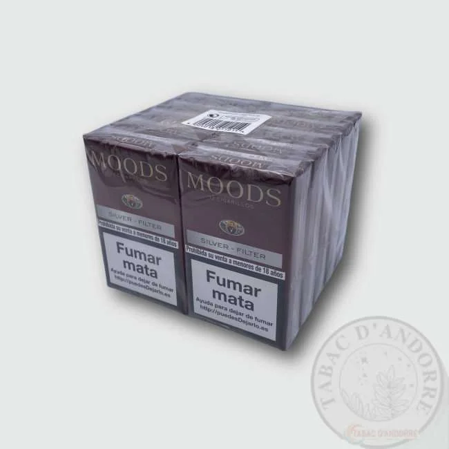 Moods – Silver 10xC/12 — cigare à l'unité ou en boîte