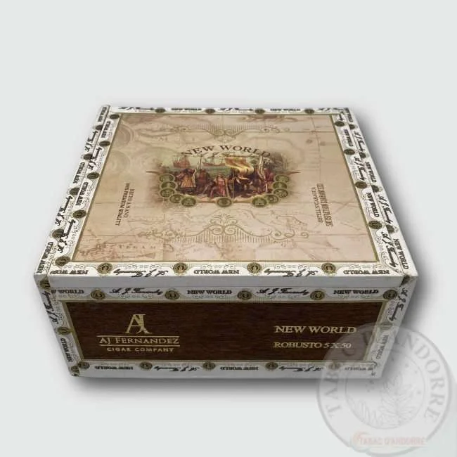 New World Connecticut – AJ Fernandez – Robusto C/20 — cigare à l'unité ou en boîte