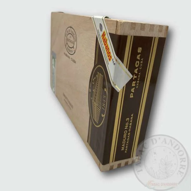 Partagás – Maduro Nº3 C/25 — cigare à l'unité ou en boîte