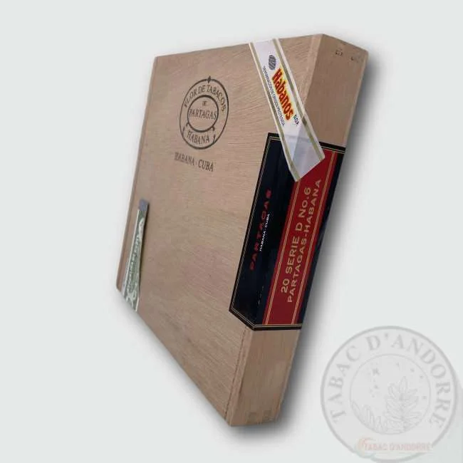 Partagás – Serie D Nº6 C/20 — cigare à l'unité ou en boîte