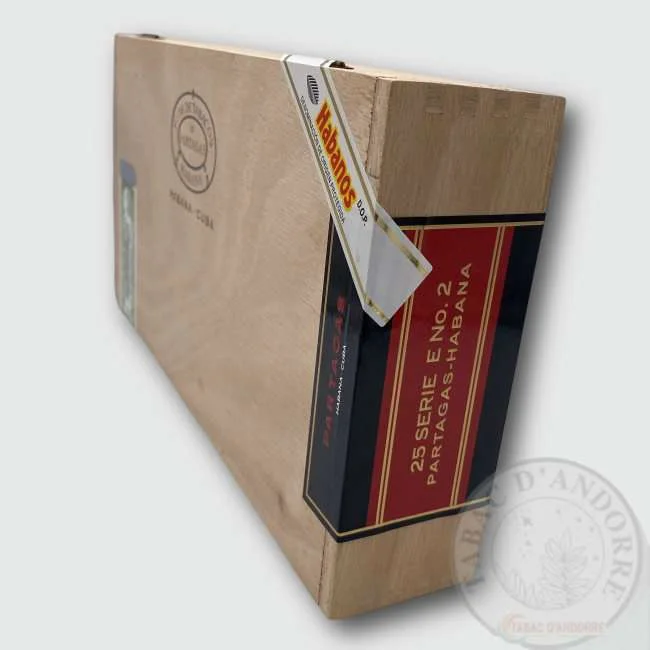 Partagás – Serie E Nº2 C/25 — cigare à l'unité ou en boîte