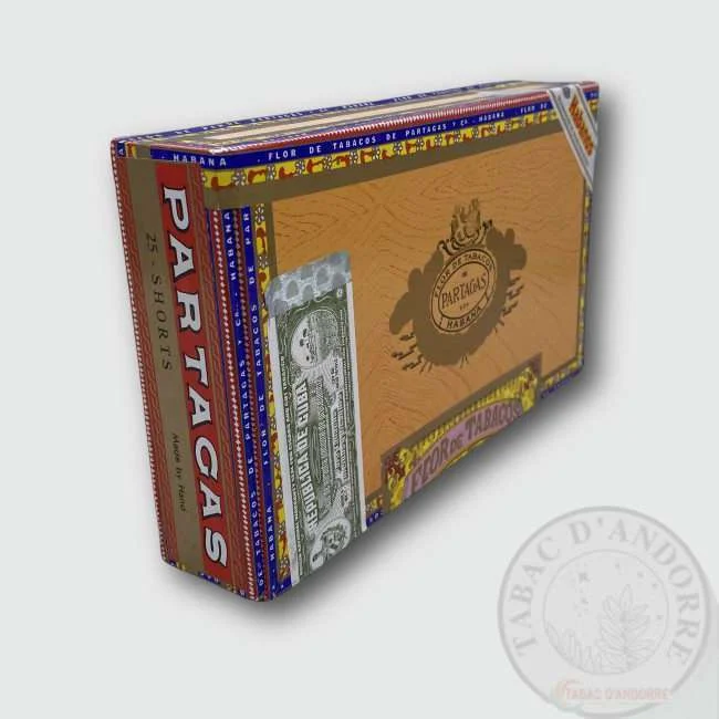 Partagás – Shorts C/25 — cigare à l'unité ou en boîte