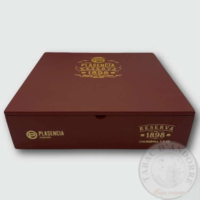 Plasencia Reserva 1898 – Churchill C/20 — cigare à l'unité ou en boîte