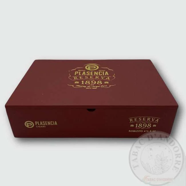 Plasencia Reserva 1898 – Robusto C/20 — cigare à l'unité ou en boîte