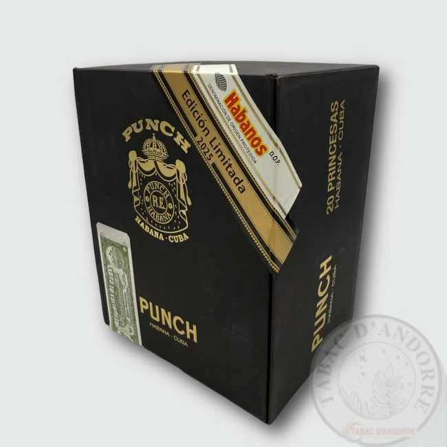 Punch – Princesas Edición Limitada 2025 C/20 — cigare à l'unité ou en boîte