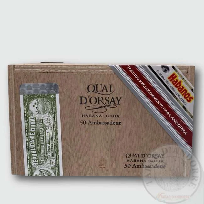Quai d’Orsay – Ambassadeurs E.R. Andorra C/50 — cigare à l'unité ou en boîte