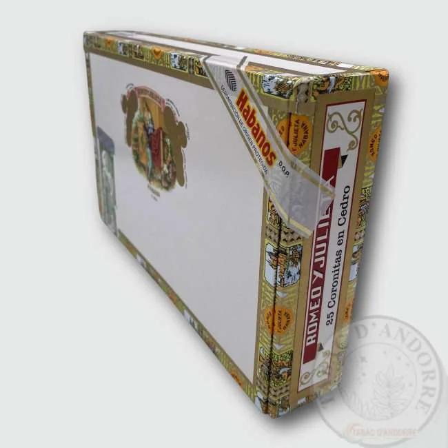 Romeo y Julieta – Coronitas en Cedro C/25 — cigare à l'unité ou en boîte