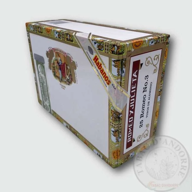 Romeo y Julieta – Nº3 T/A C/25 — cigare à l'unité ou en boîte