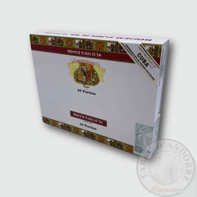 Romeo y Julieta – Puritos C/25 — cigare à l'unité ou en boîte