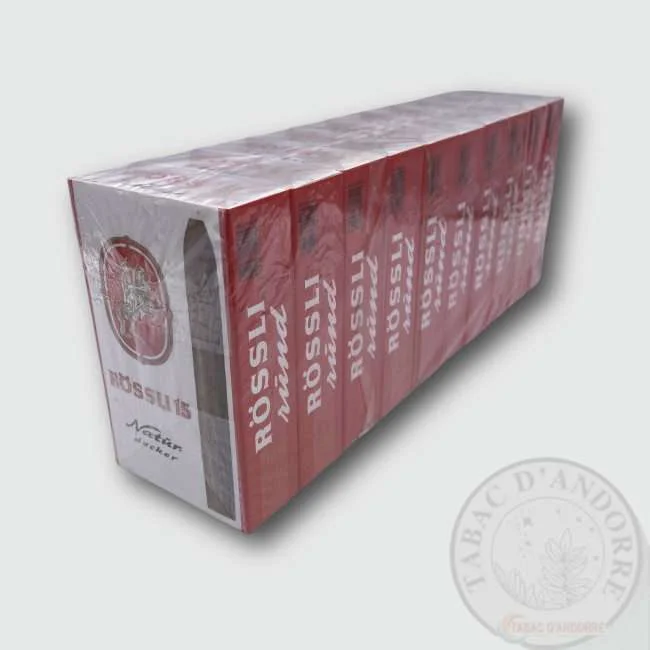 Rossli – 15 — cigare à l'unité ou en boîte