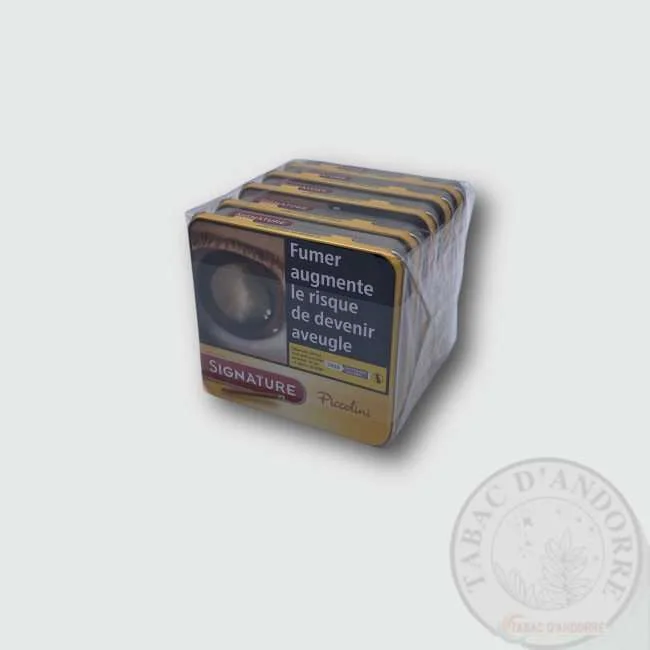 Signature / Café Crème – Original Piccolini 5xC/20 — cigare à l'unité ou en boîte