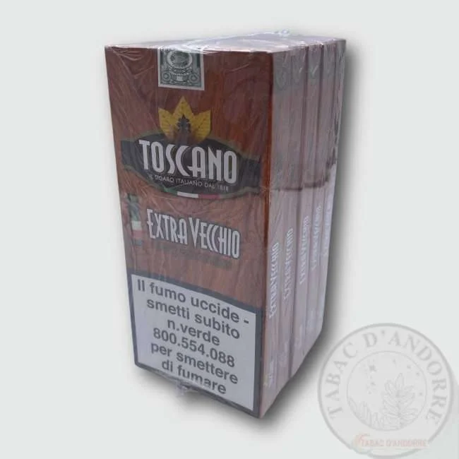 Toscano – Extra Vecchio 5xC/5 — cigare à l'unité ou en boîte