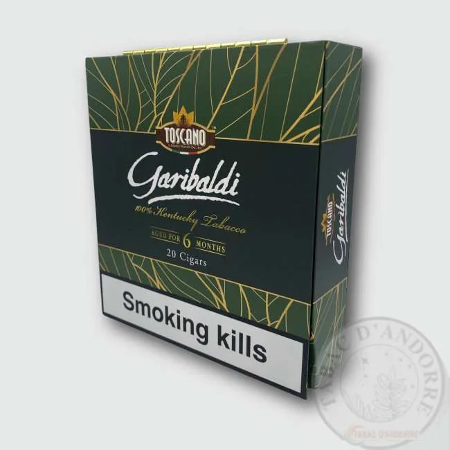 Toscano – Garibaldi C/20 — cigare à l'unité ou en boîte
