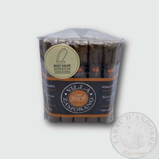 Villa Zamorano – Robusto M/25 — cigare à l'unité ou en boîte