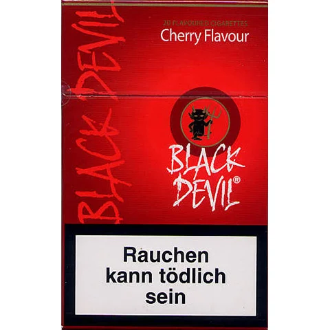 Black Devil Cerise — cigarettes en cartouche