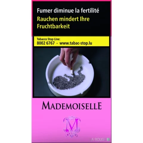 Mademoiselle La Rouge — cigarettes en cartouche