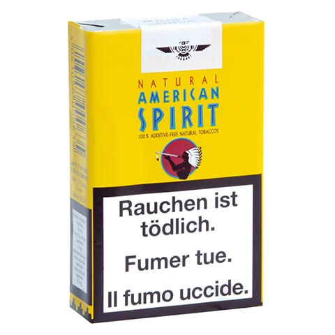 Natural American Spirit Jaune sans additifs — cigarettes en cartouche
