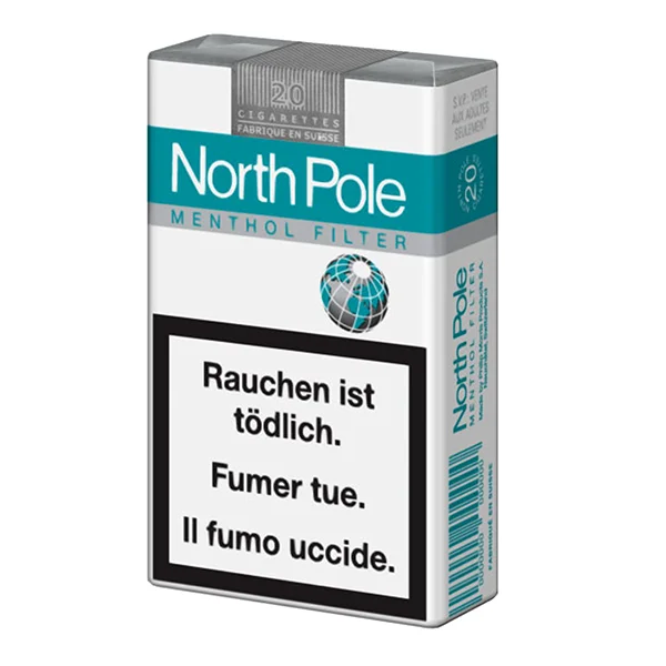 North Pole Menthol — cigarettes en cartouche